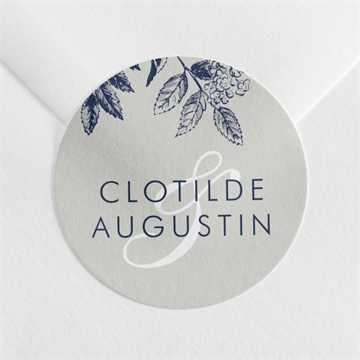 Sticker mariage esperluette