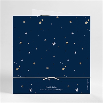 Carte de voeux fierté - Dos de la carte