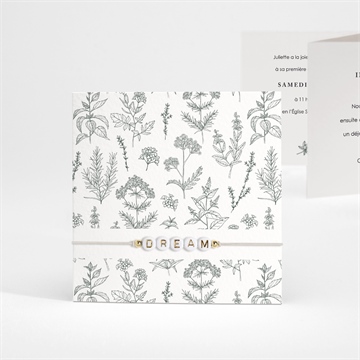 Faire-part communion rayonnement