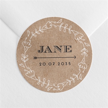 Sticker baptême belle histoire sacrée