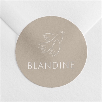 Sticker communion le sacrement étiquette