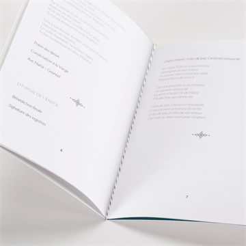 Livret de messe mariage tourbillon sentimental - Mise en situation