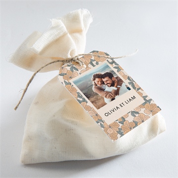 Etiquette mariage lovely - Mise en situation