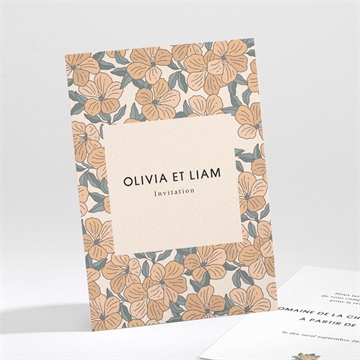 Carton d'invitation mariage lovely