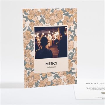 Remerciement mariage lovely