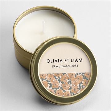 Bougie mariage lovely