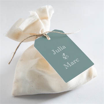 Etiquette mariage let love grow - Mise en situation