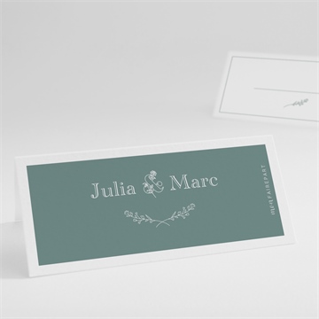 Marque-place mariage let love grow