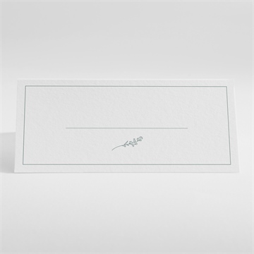 Marque-place mariage let love grow - Dos du marque-place