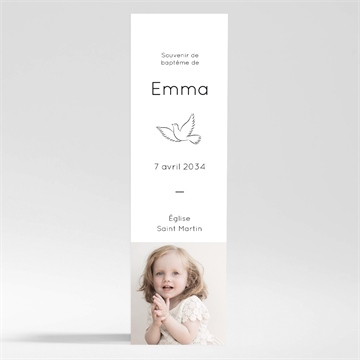 Signet baptême petite chouchou