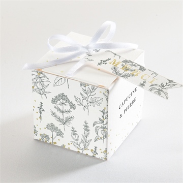 Boîte de dragées mariage love & co