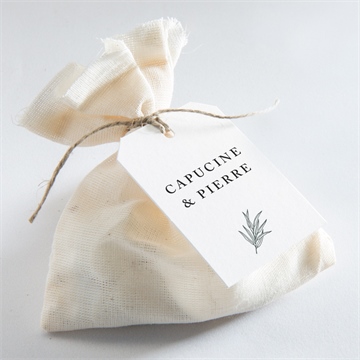 Etiquette mariage love & co - Mise en situation