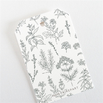 Etiquette mariage love & co - Dos de l'étiquette