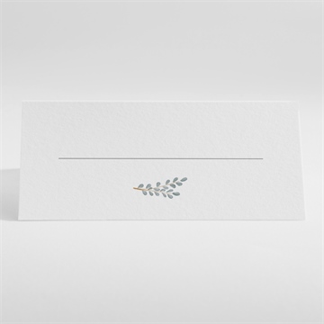 Marque-place mariage fusion - Dos du marque-place