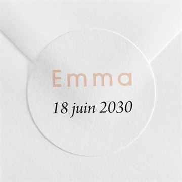 Sticker naissance be happy