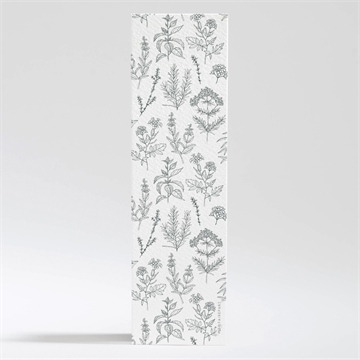 Signet baptême voeux et jouy - Dos du signet