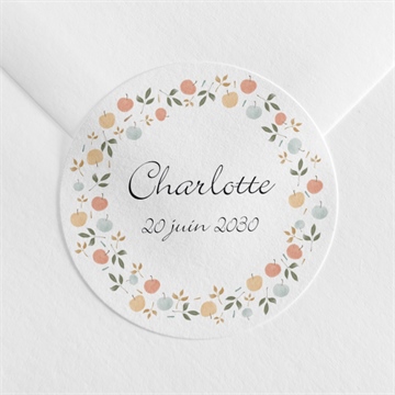 Sticker naissance petit mot d'amour