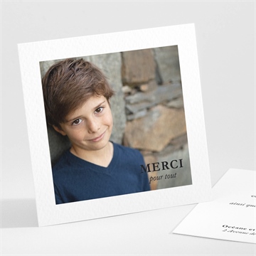 Remerciement communion happy