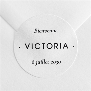 Sticker naissance notre merveille