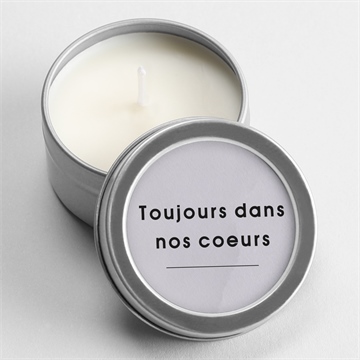 Bougie souvenir hommage photomaton