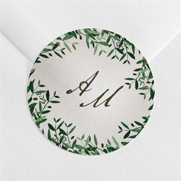 Sticker mariage ronde de bonheur