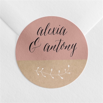 Sticker mariage célébration d'amour