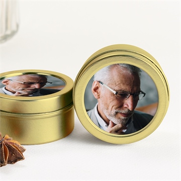 Bougie souvenir beau portrait magnet