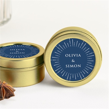 Bougie mariage notre astre