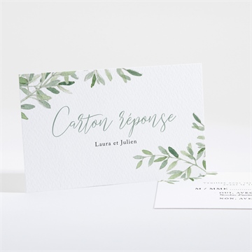 Carton réponse mariage le fil de notre histoire