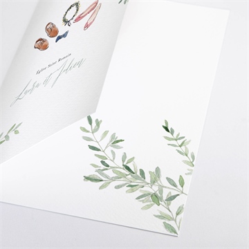 Livret de messe mariage le fil de notre histoire - Détail du livret