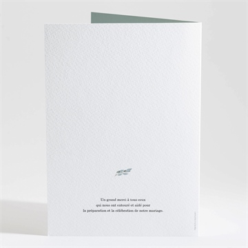 Livret de messe mariage a l'unisson - Dos du livret