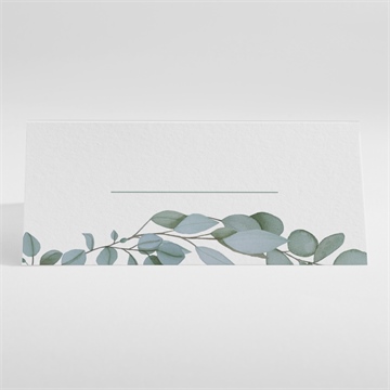 Marque-place mariage a l'unisson - Dos du marque-place