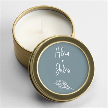 Bougie mariage so let love grow