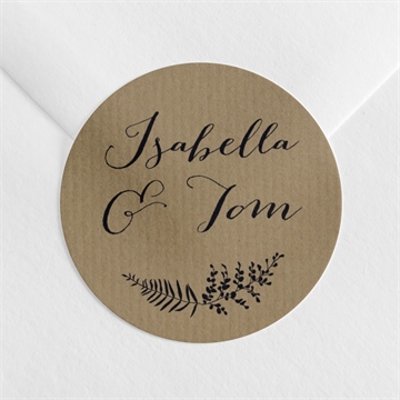 Sticker mariage amour toujours