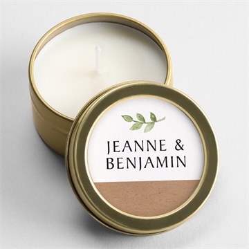 Bougie mariage love power