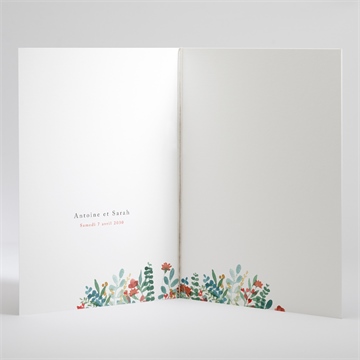 Livret de messe mariage notre promesse - Intérieur du livret