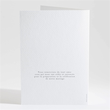 Livret de messe mariage notre promesse - Dos du livret