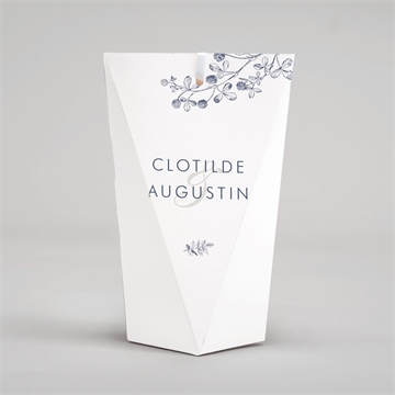 Boîte surprise mariage esperluette - Dos de la boîte