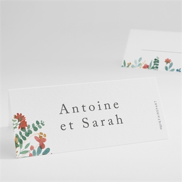 Marque-place mariage notre promesse