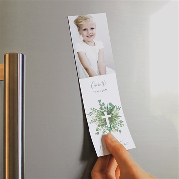 Signet baptême grâce magnet - Mise en situation