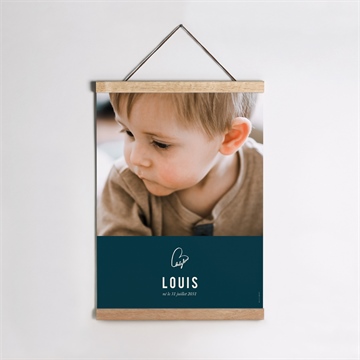 Affiche naissance baby love