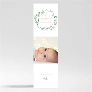 Signet baptême jolie poésie magnet