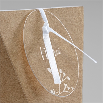 Boîte surprise mariage couronnés d'etoiles - Détail de la boîte