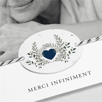 Remerciement décès tant de souvenirs ensemencé - Détail de la carte