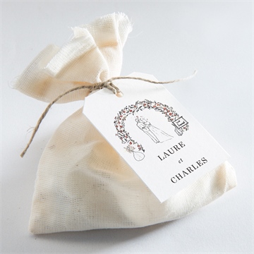 Etiquette mariage belle intimité - Mise en situation