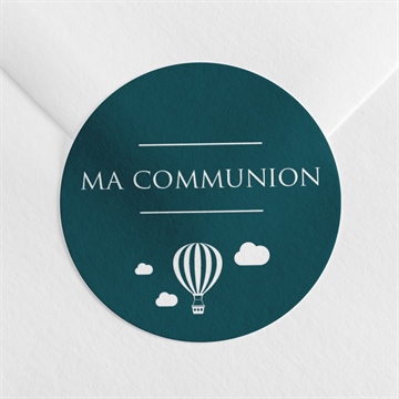 Sticker communion jolis petits symboles magnet