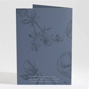 Livret de messe mariage dorure sur gravure - Dos du livret