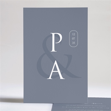 Faire-part mariage reliefs