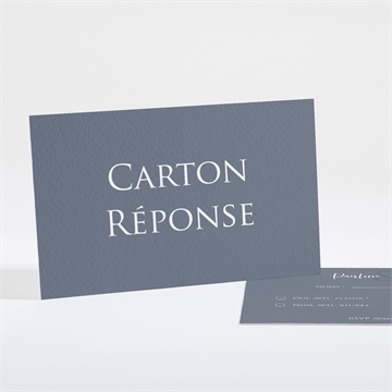 Carton réponse mariage reliefs