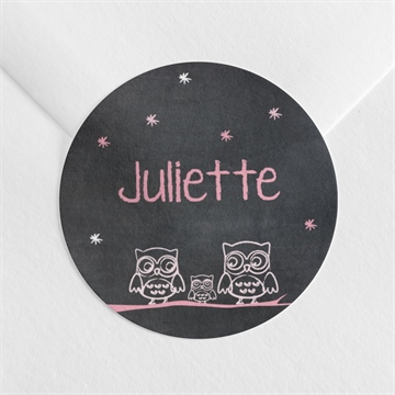 Sticker naissance elle est si chouette!